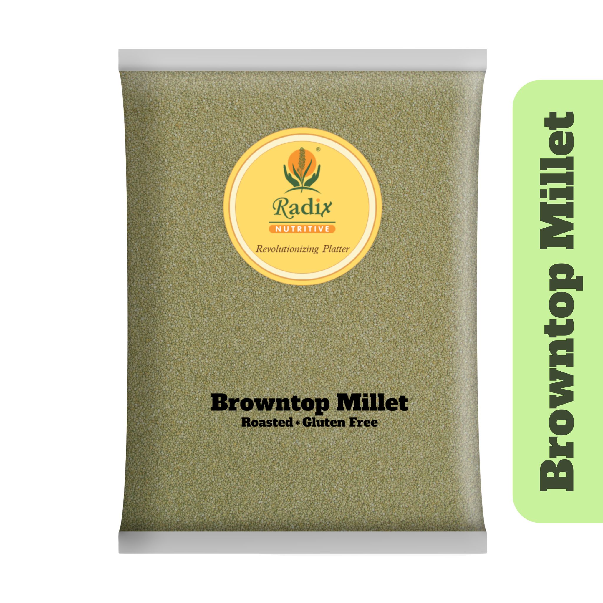Radix Nutritive® Unpolished Browntop Millet Gluten-free