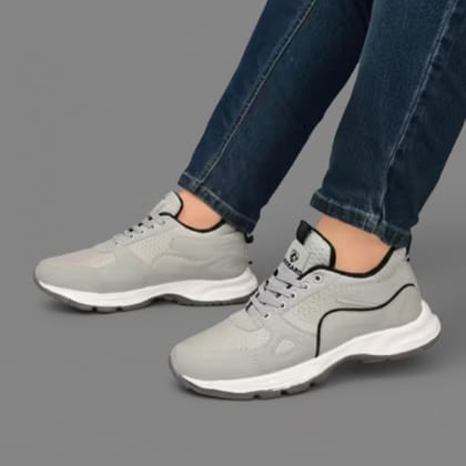 WUGO :: Latest Men's & Boys Sports Shoes | Breathable Mesh Upper | Lightweight & Ultra Comfortable | Perfect for Running, Gym, Training & Daily Use (Free Home Delivery)