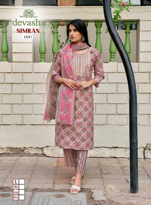  Malaysian Cotton with Cotton Lining & Embroidery Work