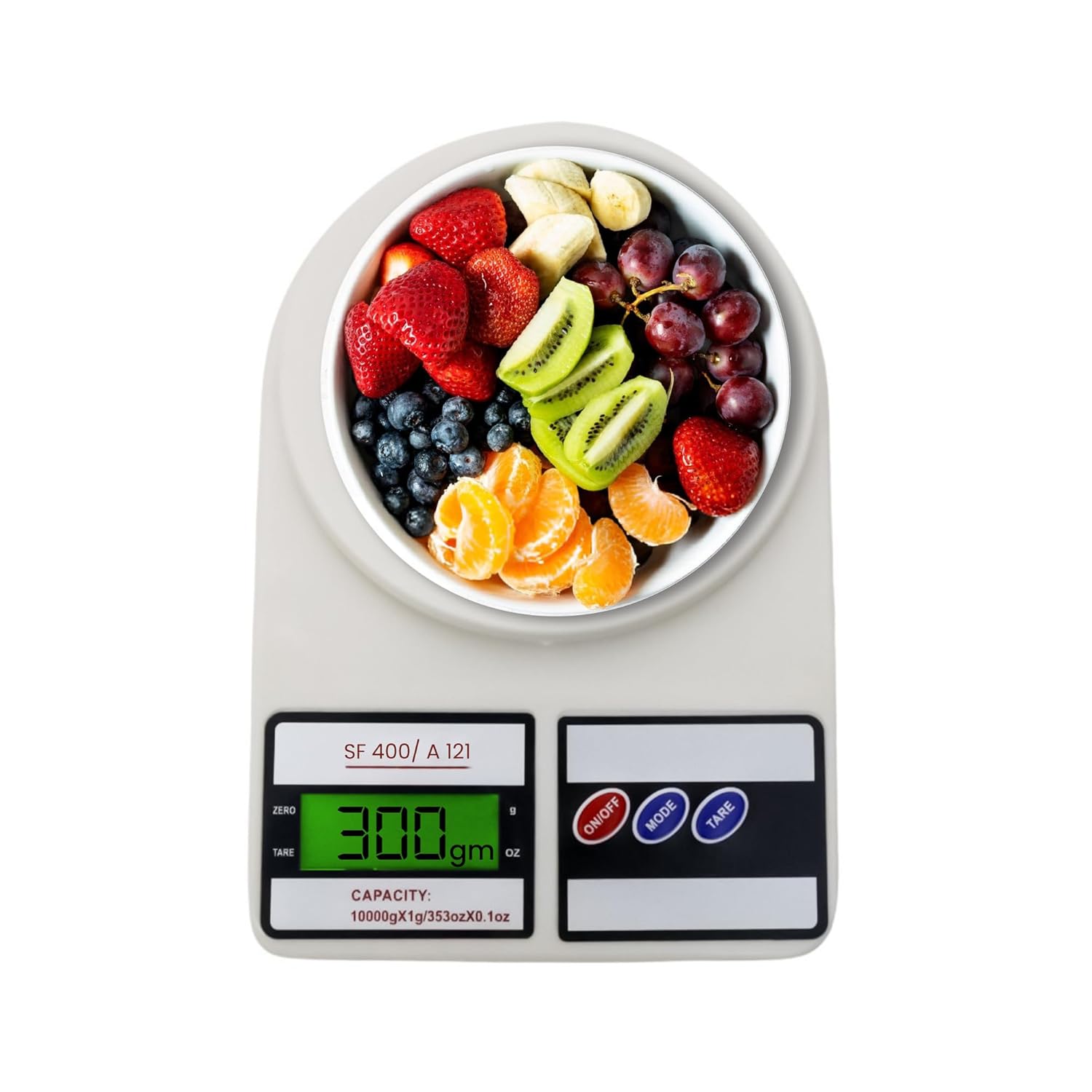 Digital Kitchen Weight Machine 10Kg | LCD Display Scale for Home, Baking, Cooking & Diet Management | High-Precision Electronic Weighing Scale