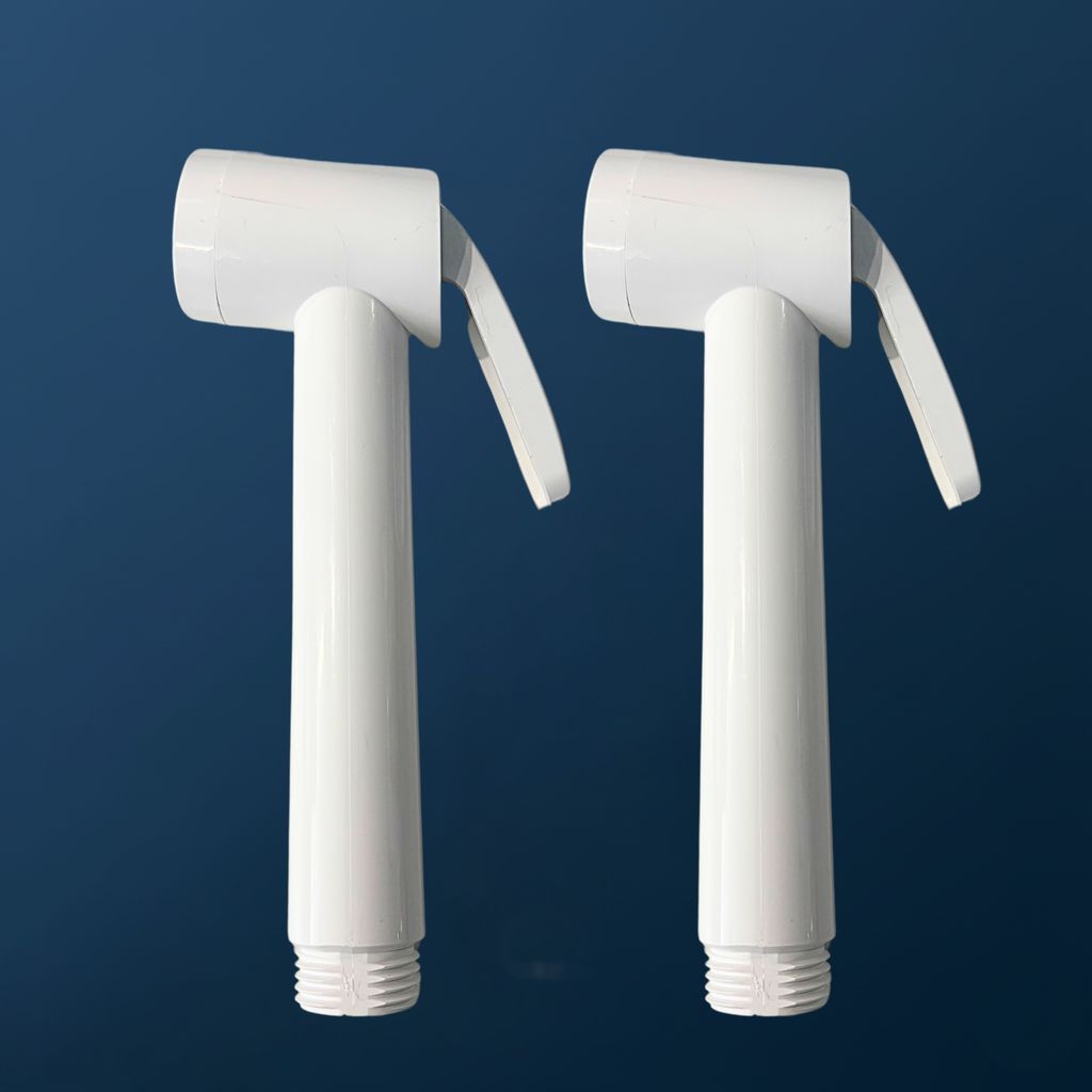 Parryware Health Faucet PVC Gun Without Hose and Hook | Economical Toilet Spray Gun/Bidet Spray Gun for Bathroom (E618371099) (Pack of 2)
