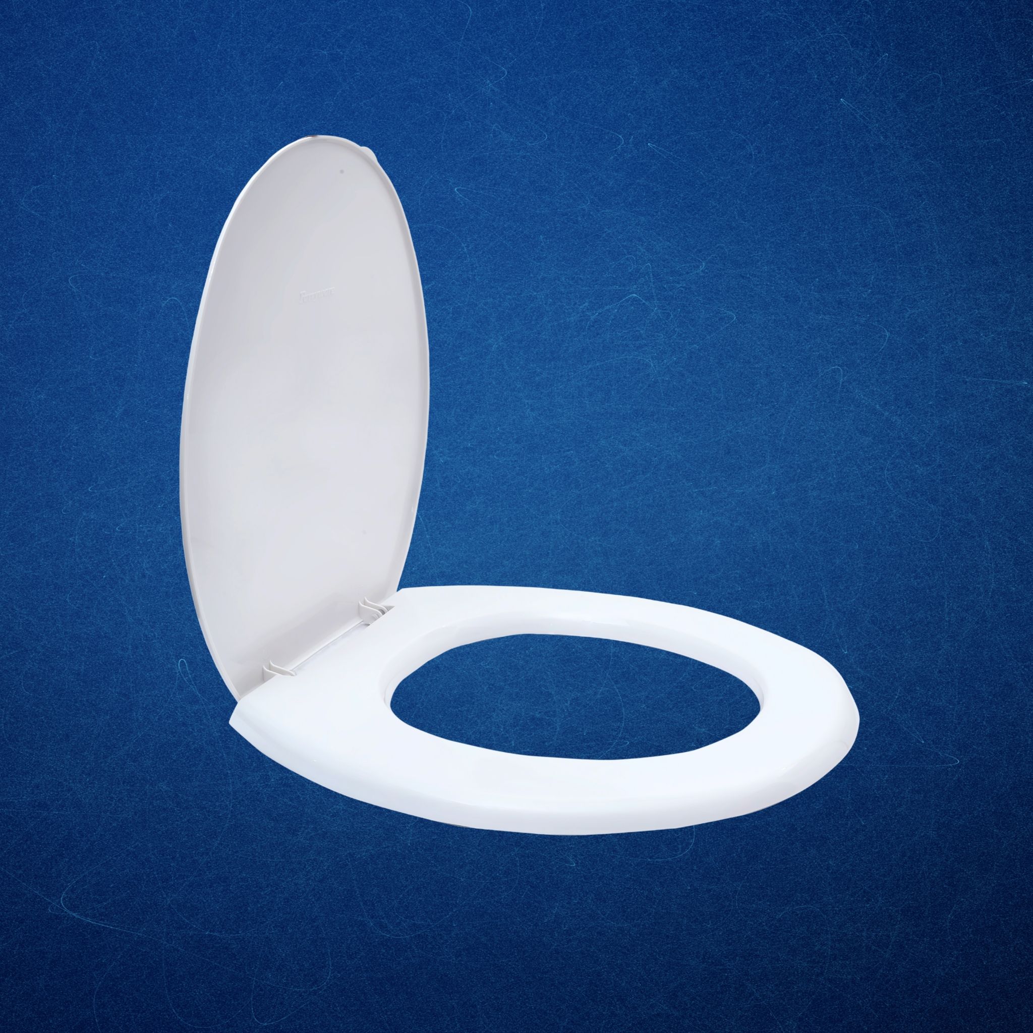 Parryware Toilet Standard Seat Cover Regular with Plastic Hinges 1 Unit Each of PP Seat, PP Cover, Ultra White, Antibacterial & Comfortable, Commode Seat Cover for Bathroom Fixture | E80711C