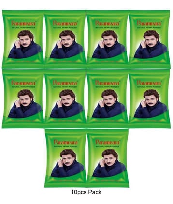 Parampara Hair Natural Henna 30 g Pack of 10