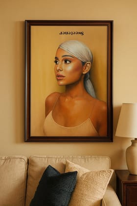 Sweetener Album Inspired Portrait Painting
