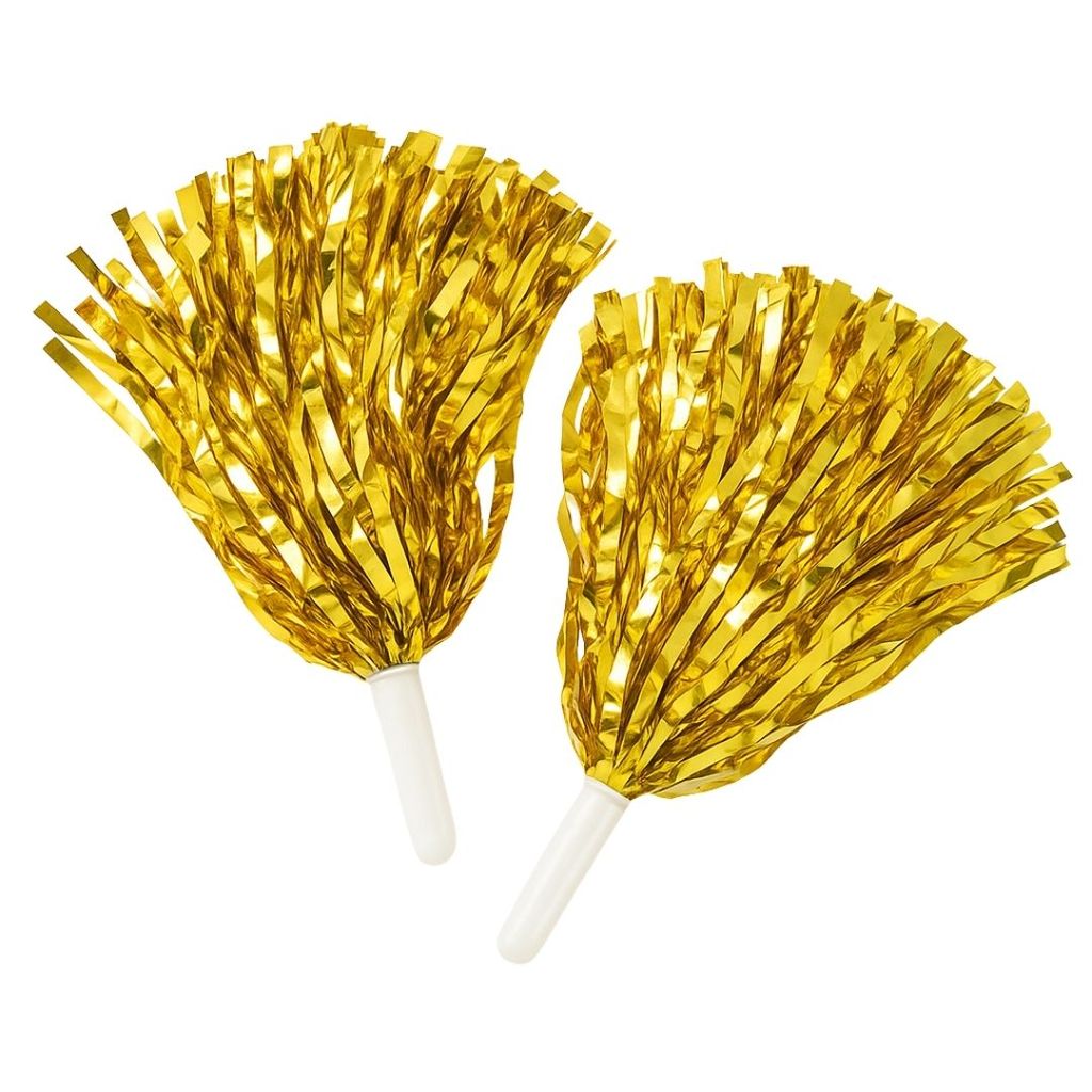  Pom Pom for Cheerleaders yellow 1 pair  - Party and Festive Needs | Buy online on ZillyBuy
