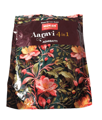 Moksh Aaravi 4-in-1 Agarbatti AD (Pack of 1)
