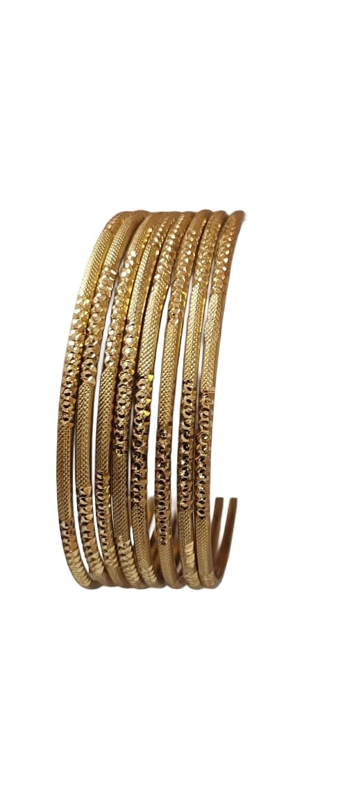 One Gram Bangles Set of 12 - Size 2-8