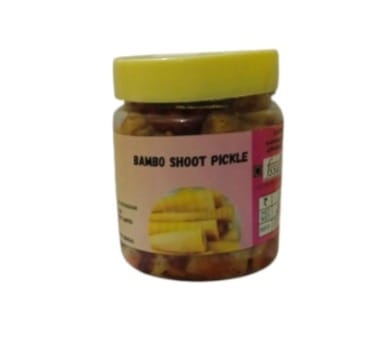 Homemade Local Pickle - 200g Authentic Indian Condiment (Bamboo Shoot )