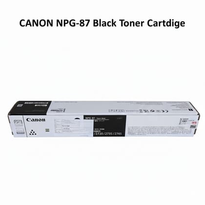 Canon NPG87 CEXV63 Black Toner Cartridge for Printer IR2725, IR2730, IR2745 Copier