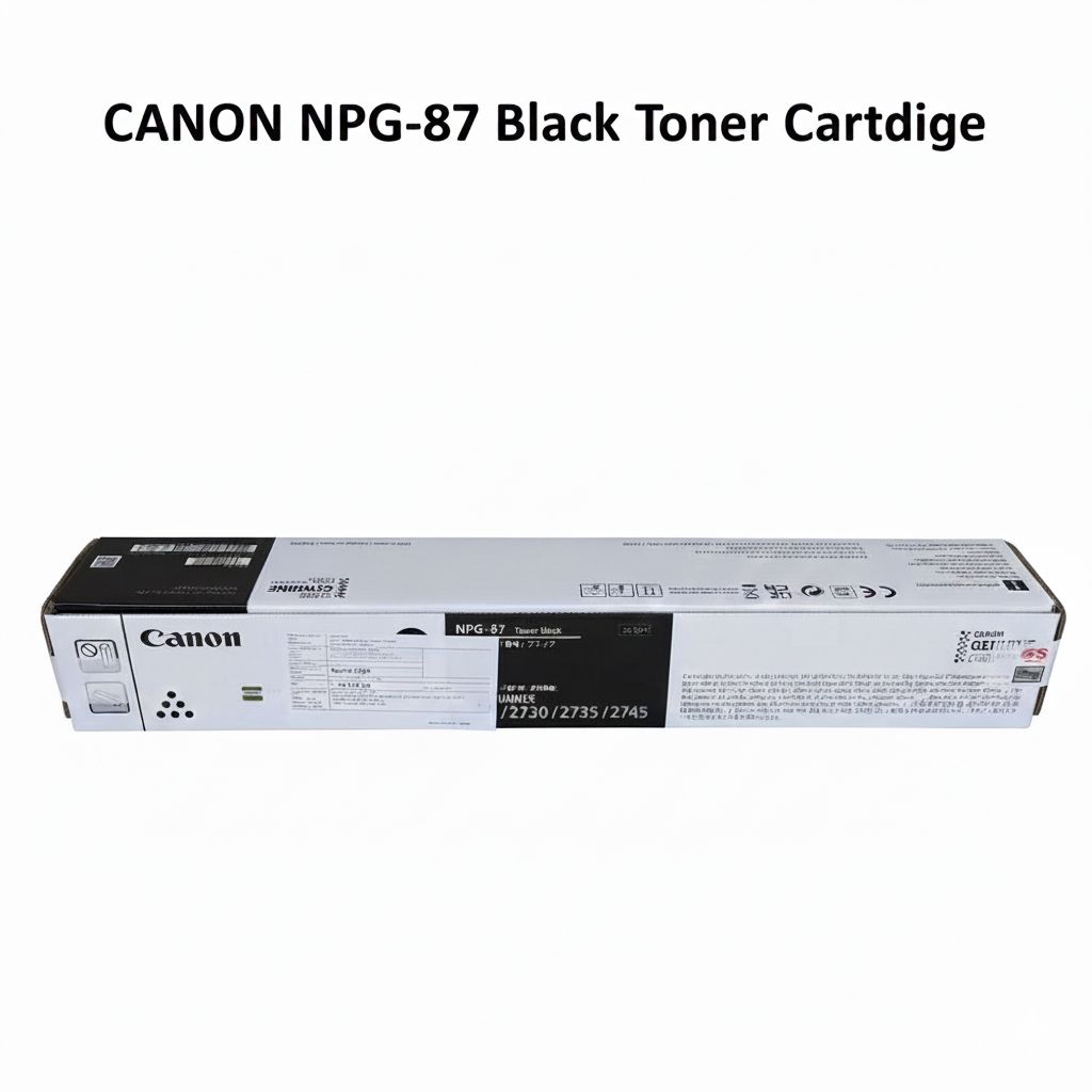Canon NPG87 CEXV63 Black Toner Cartridge for Printer IR2725, IR2730, IR2745 Copier