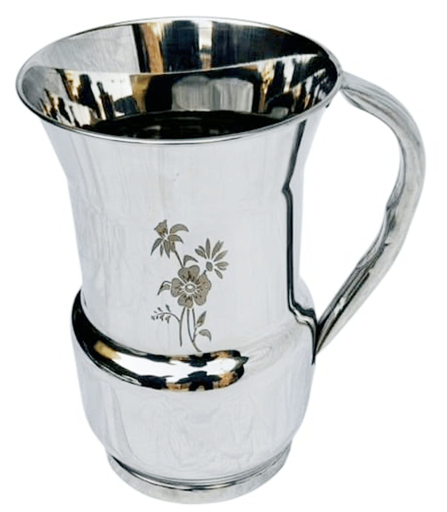 Mii Art Stainless Steel Water Jug| 1.5 Litre Water Pitcher | Serve Jug for Water, Juice & Beverages.home, Rust-Resistant, Durable & Easy to Clean (Size - 20 cm)pack of 1 pcs.