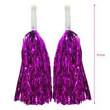 Nawani Pom Pom for Cheerleaders Purple 1 pair - Party and Festive Needs | Buy online on ZillyBuy