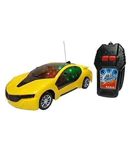Radio Control High Speed Remote Car With 3D Flashing Lights 
