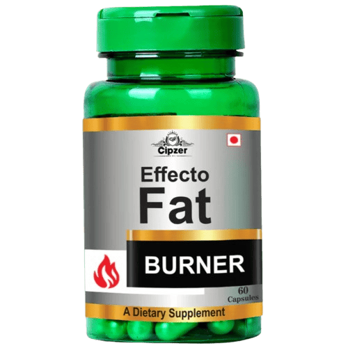 Cipzer Effecto Fat Burner (30 Capsules): Natural Metabolism Boost, Appetite Control & Energy for Weight Loss Journey