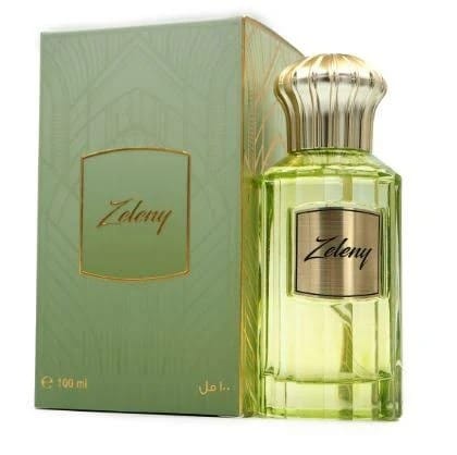 Ahmed Al Maghribi Zeleny Eau De Parfum | Unisex Long Lasting Arabic Perfume | Fresh Woody Luxury Scent | 100ml