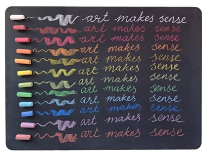 Art Makes Sense Blackboard Pastel Chalk – 12 pieces