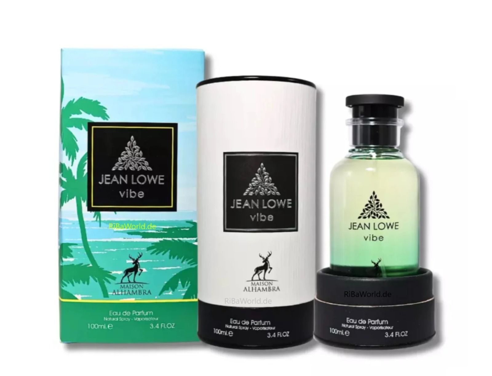 Maison Alhambra Jean Lowe Vibe Eau De Parfum | Unisex Long Lasting Fresh & Woody Perfume | 100ml