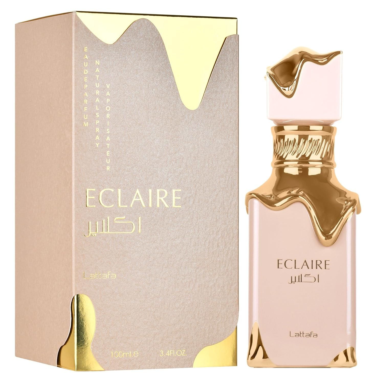 Lattafa Eclaire Eau De Parfum | Long Lasting Floral & Fruity Perfume for Women | 100ml