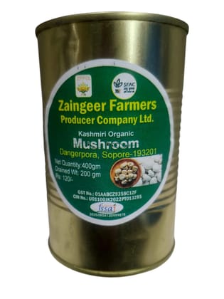 Kashmiri Organic Mushroom - Dangerpora, Sopore - 400gm