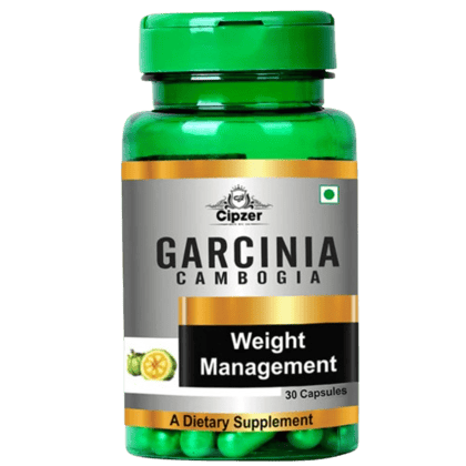 Cipzer Garcinia Cambogia (30 Capsules):  Appetite Control & Fat Burner