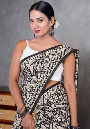 Jaipur Hand Block Print Saree