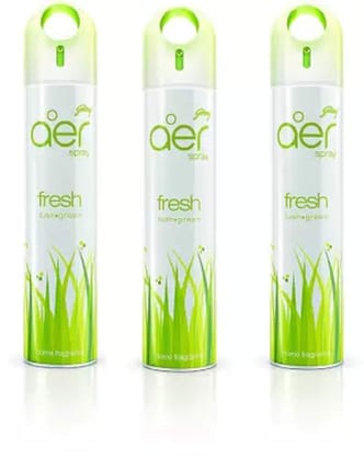 Godrej Aer Fresh Lush Green Spray (Pack of 3 x 300 ml)