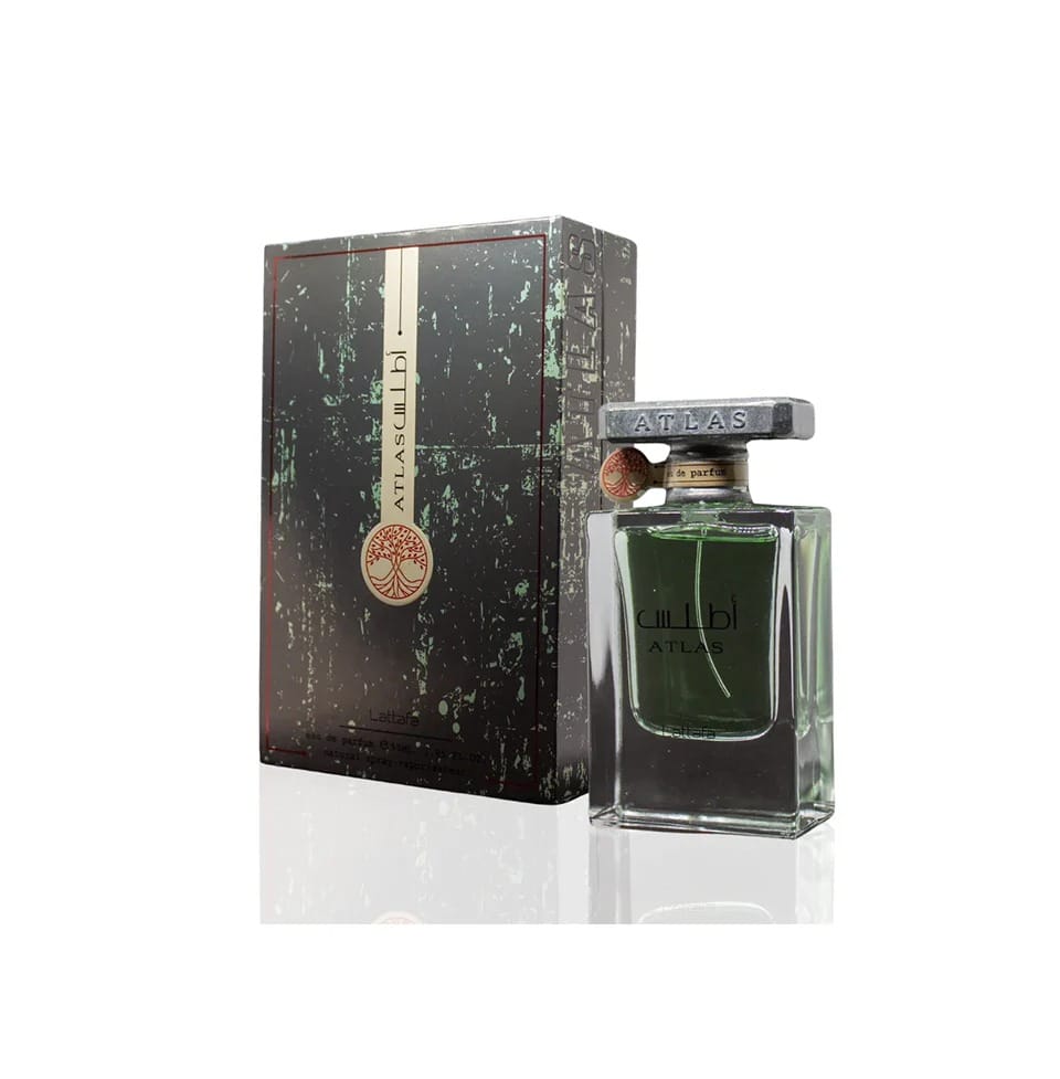 Lattafa Atlas Eau de Parfum for Men – 55 ml | Long Lasting Fresh Woody Aromatic Fragrance