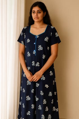 Midnight Blue Comfort Nighty
