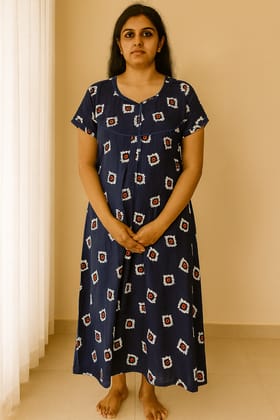 Midnight Bloom Comfort Nighty