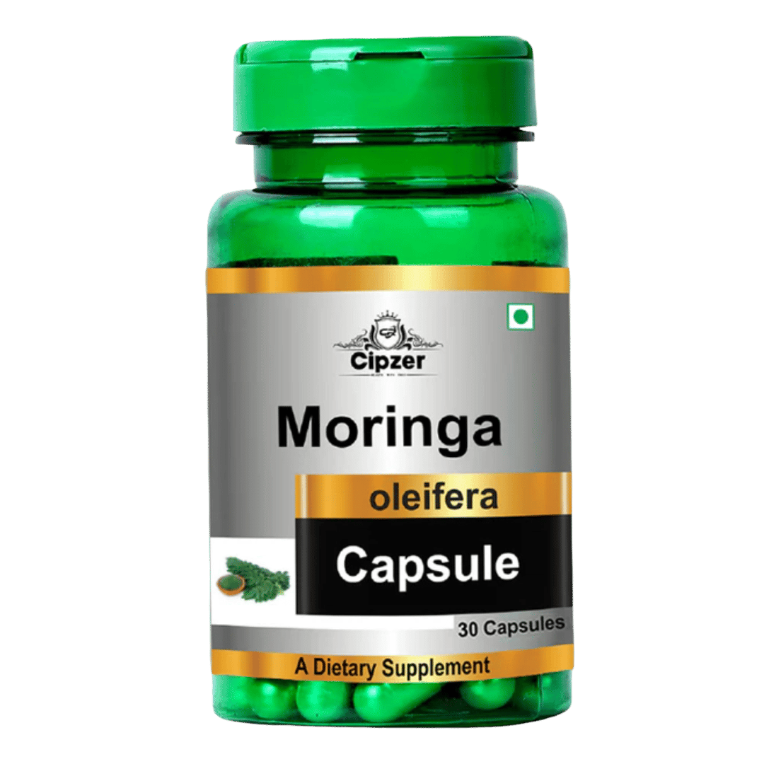Cipzer Moringa (60 Capsules): Daily Dose of Complete Nutrition for Enhanced Health and Vitality