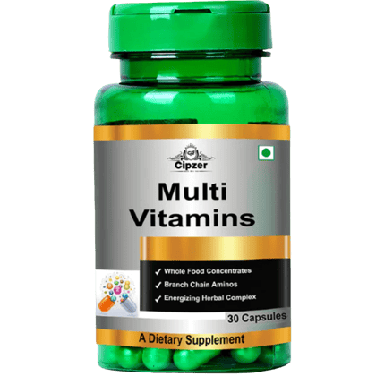 Cipzer Multivitamin (30 Capsules): Daily Comprehensive Support for Immunity and Energy