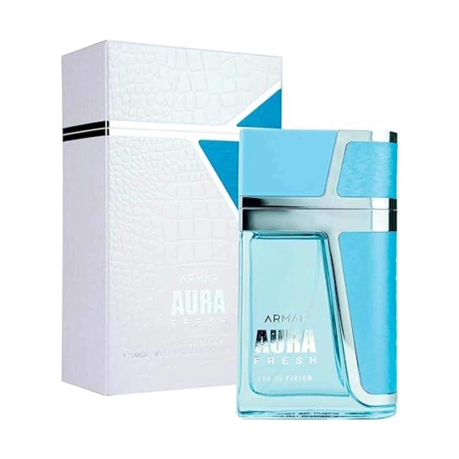 Armaf Aura Fresh Eau de Parfum for Men – 100 ml | Cool Aquatic & Clean Masculine Fragrance