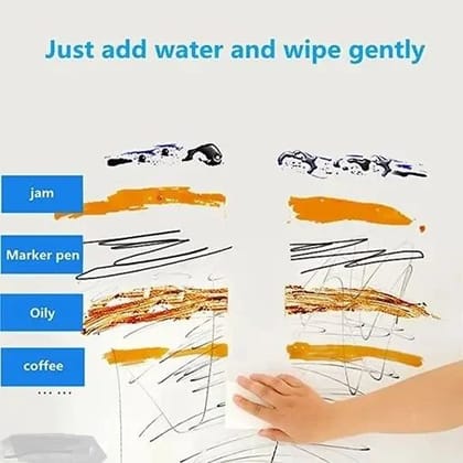 Suna Zebra Magic Eraser | Chemical-Free Multipurpose Nano-Tech Cleaning Foam | Removes Stains Instantly