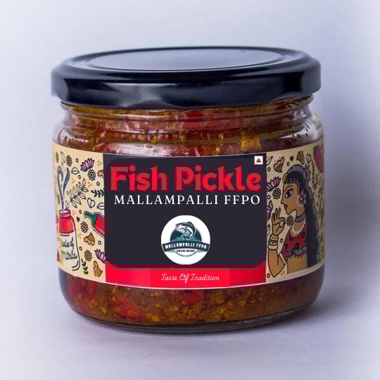 MALLAMPALLI FFPO Traditional Fish Pickle - Rich & Spicy, Authentic Taste Of Tradition