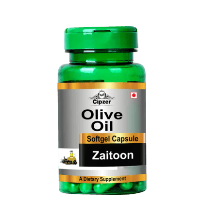 Cipze Olive Oil Soft Gel (30 Capsules): For Heart Health, Antioxidant Support, and Wellness