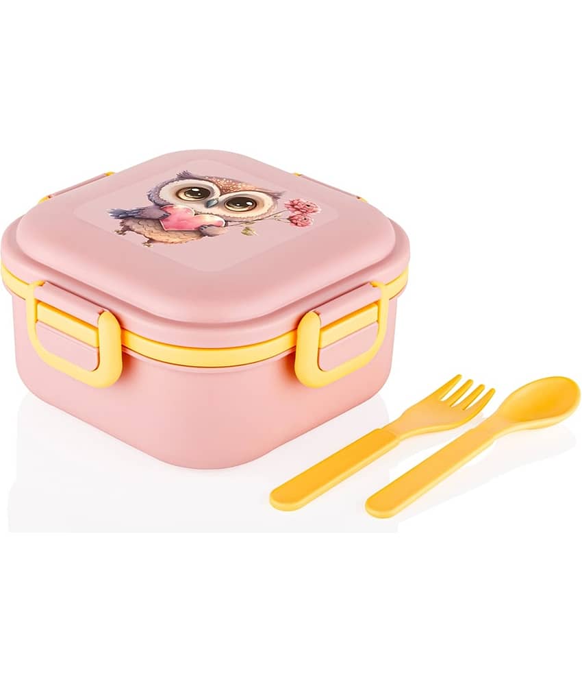 Analog Kitchenware School/College/Office Tiffin Plastic Lunch Box 2 - Container ( Pack of 1 )