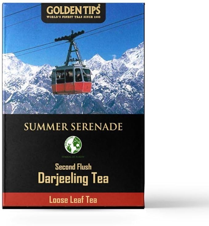 Golden Tips Summer Serenade Second Flush Darjeeling Black Tea (8.81oz - 250 gm - 125 Cups)