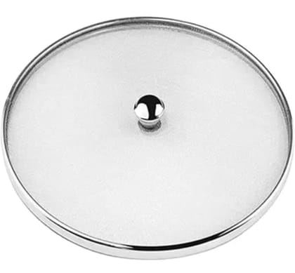 Mii Art Steel Stainless Net Cover Jali| pack of 1pcs (midium 24 cm| Milk Net Lids/Tope/Chiba | Suitable For Pots/Pan/Kadhai/Bowls | Strong & sturdy Handle | Multipurpose Lid.