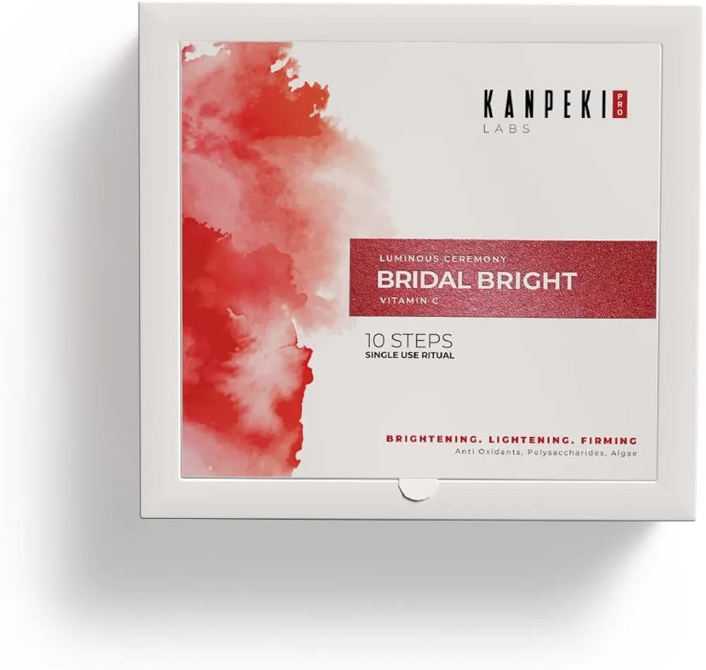 Kanpeki Labs Pro 10 Step Bridal Bright Facial Kit (209 gm) 
