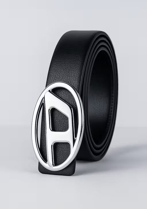 Quickzone Women’s Black Artificial Leather Belt – Adjustable & Stylish