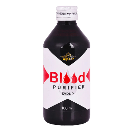 Cipzer Blood Purifier Syrup (100ml): Detox for Clear Skin, Enhanced Liver Health & Immunity