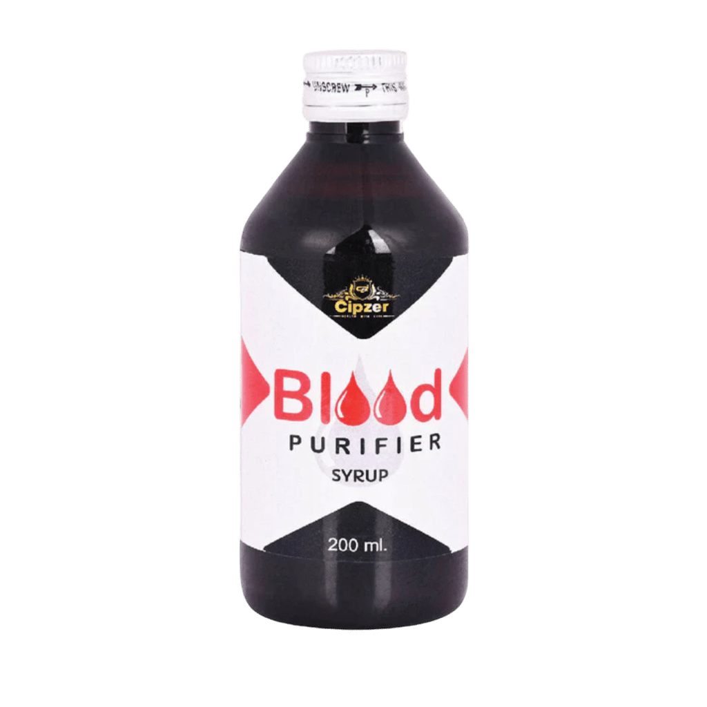 Cipzer Blood Purifier Syrup (200ml): Detox for Clear Skin, Enhanced Liver Health & Immunity