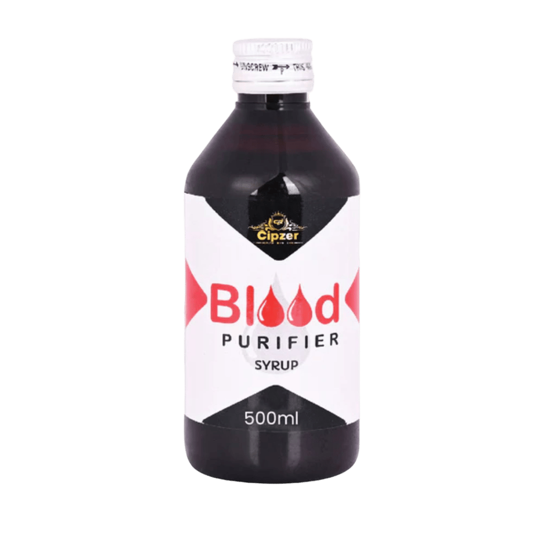 Cipzer Blood Purifier Syrup (500ml): Detox for Clear Skin, Liver Support & Enhanced Natural Immunity 