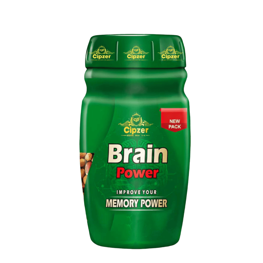 Cipzer Brain Power Prash (400gm): Ayurvedic Cognitive Booster for Memory, Focus & Clarity 