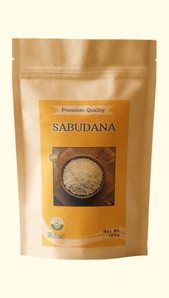 Premium Quality Sabudana - 100g Tapioca Pearls for Delicious & Healthy Meals