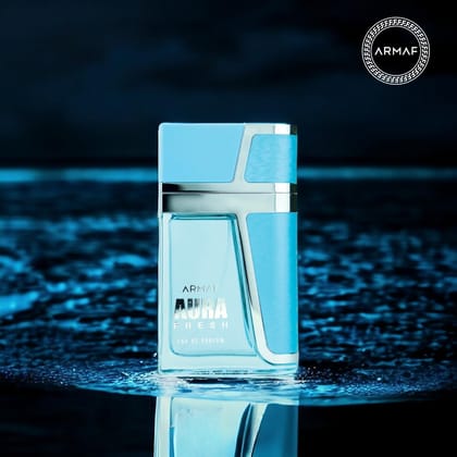 Armaf Aura Fresh Perfume for Men | 100ML EDP | Long Lasting Fresh & Aromatic Fragrance | Premium Daily Wear Scent