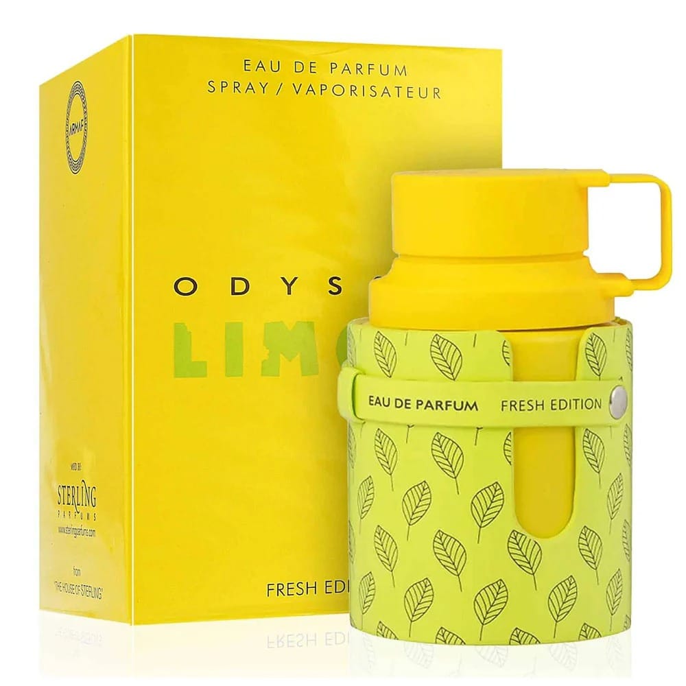 Armaf Odyssey Limoni Eau de Parfum for Men | 100ML | Fresh Citrus & Woody Long Lasting Fragrance | Premium Masculine Scent