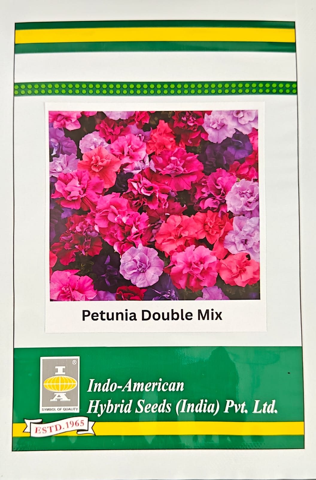 PETUNIA DOUBLE DUO MIX-1000 SEEDS/PKT