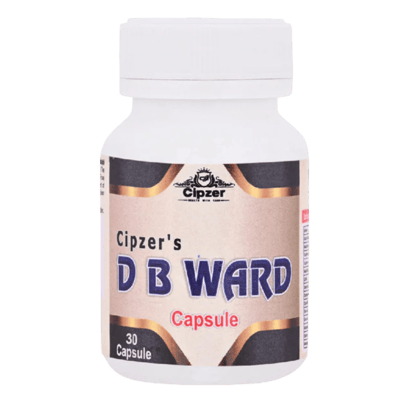 Cipzer D.B. Ward Capsule  (30 Capsules): Unani Formula for Liver Support, Digestion & Vitality