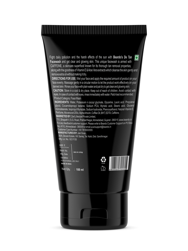 Beardo De-Tan Bodywash & De-Tan Facewash Combo